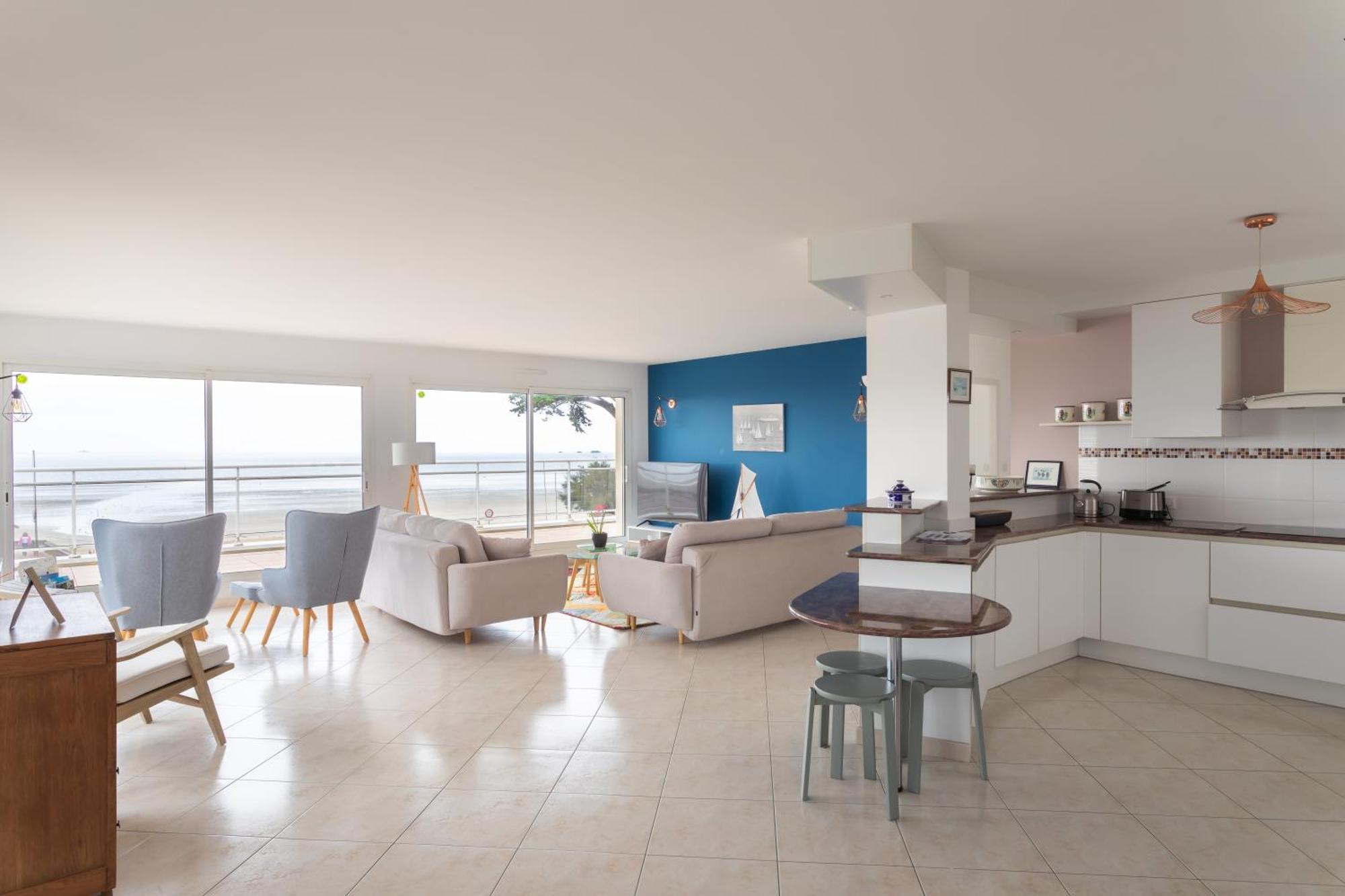 Glaz-Zen - Spacieux Appt Face A La Mer Erquy Exterior foto