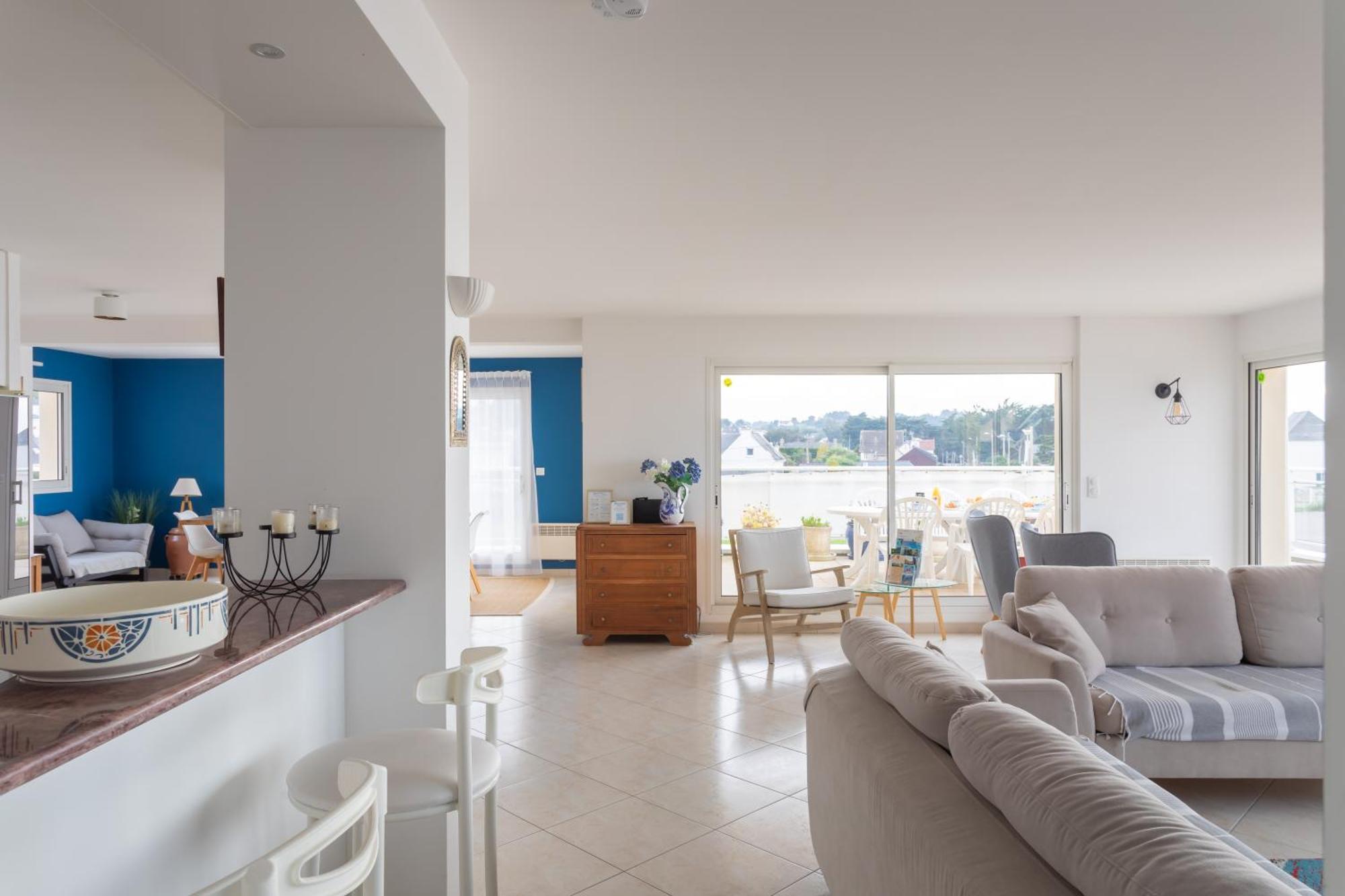 Glaz-Zen - Spacieux Appt Face A La Mer Erquy Exterior foto