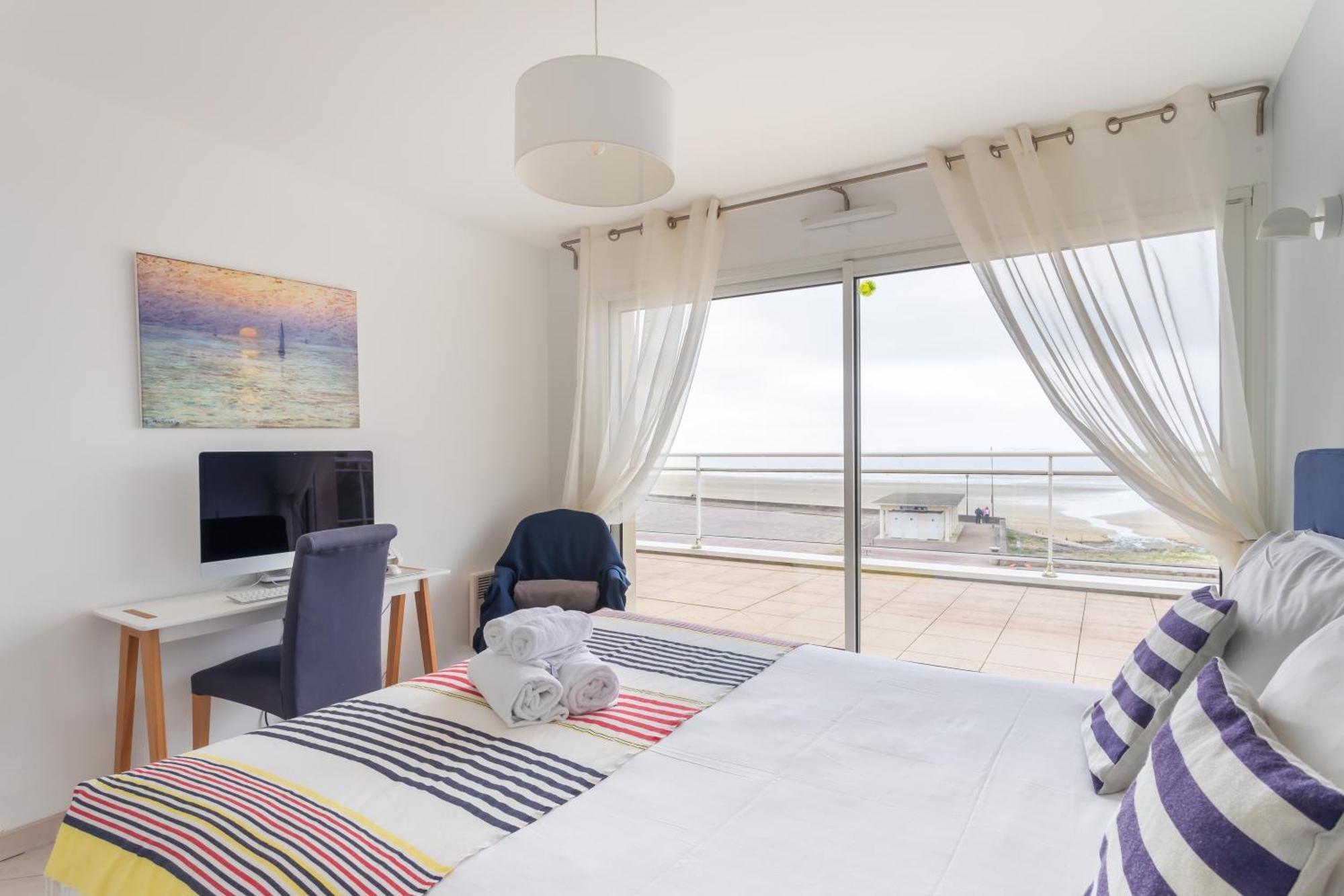 Glaz-Zen - Spacieux Appt Face A La Mer Erquy Exterior foto